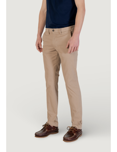 Borghese Pantalon homme beige été
