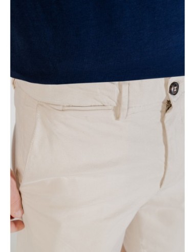 Borghese Bermuda homme beige