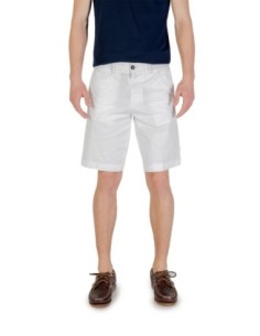 Borghese Bermuda homme blanc