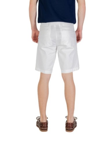 Borghese Bermuda homme blanc