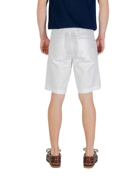 Borghese Bermuda homme blanc
