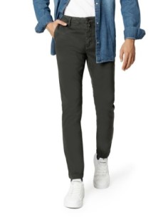 Borghese Pantalon homme vert slim