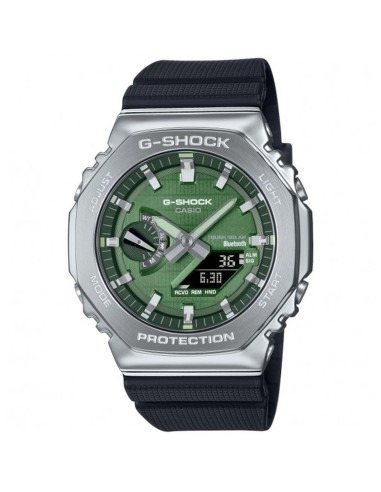 Montre Homme Casio G-Shock GBM-2100A-1A3ER Noir Vert (Ø 44,5 mm)