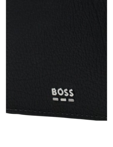 BOSS Portefeuille homme noir fin