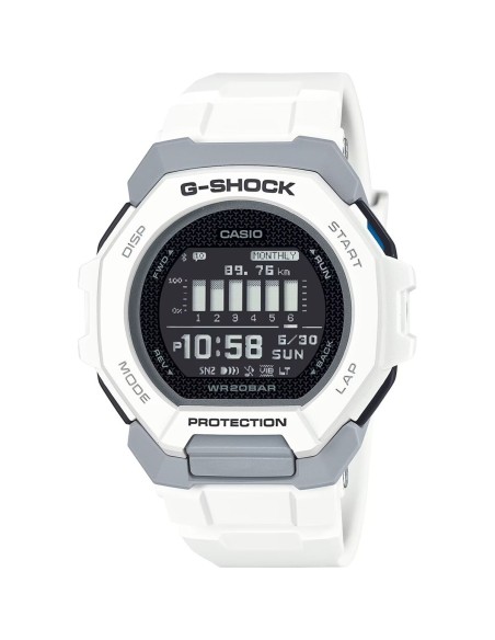 Montre Homme Casio G-Shock G SQUAD -  SUNNY SIDE STYLE Noir (Ø 47,5 mm)