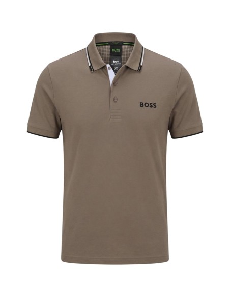 BOSS Polo homme beige