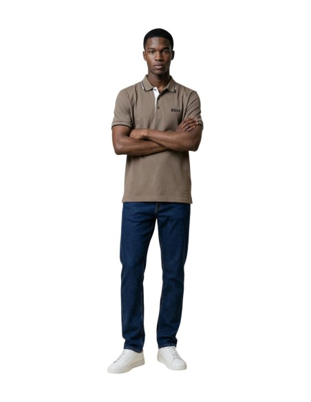 BOSS Polo homme beige