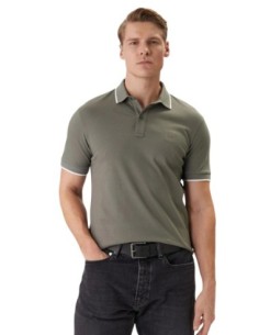 BOSS Polo homme gris