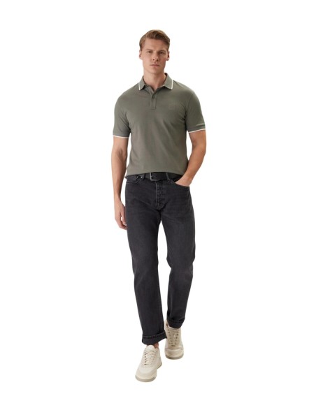 BOSS Polo homme gris