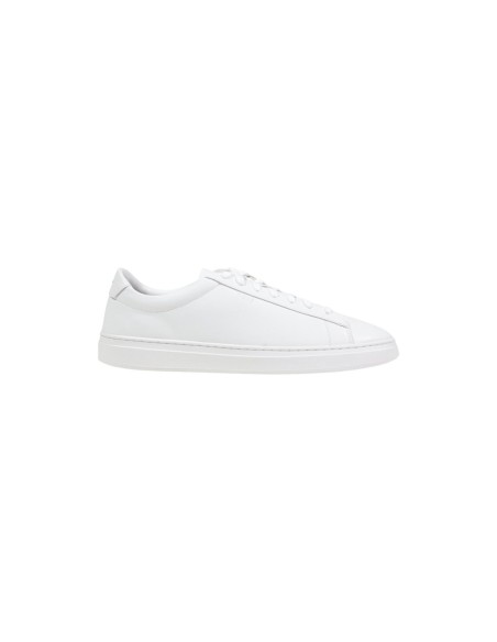 BOSS Baskets homme blanches cuir