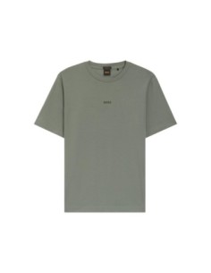 BOSS T-shirt homme gris stretch