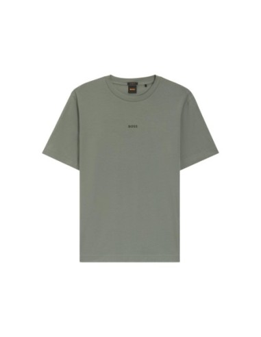 BOSS T-shirt homme gris stretch