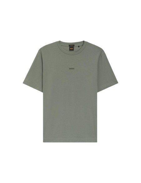BOSS T-shirt homme gris stretch