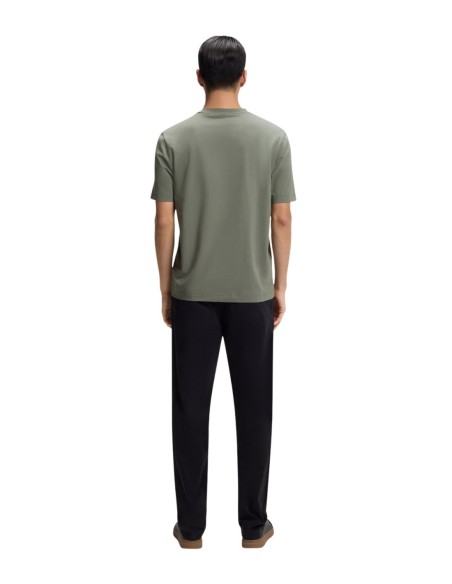 BOSS T-shirt homme gris stretch