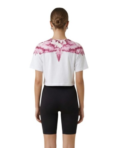 County Of Milan Top femme blanc imprimé
