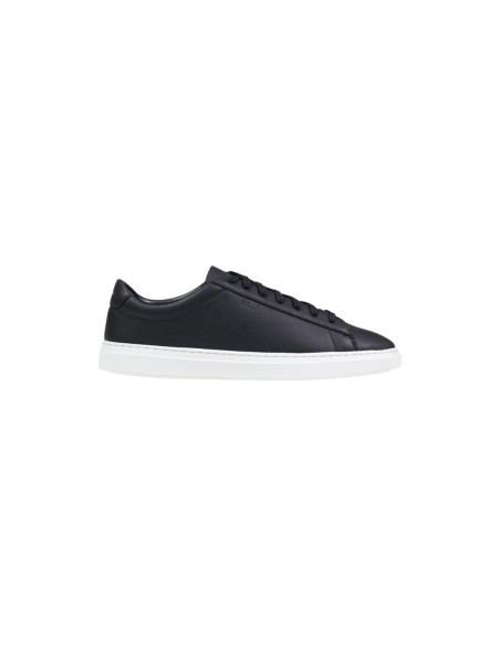 BOSS Baskets homme noires cuir