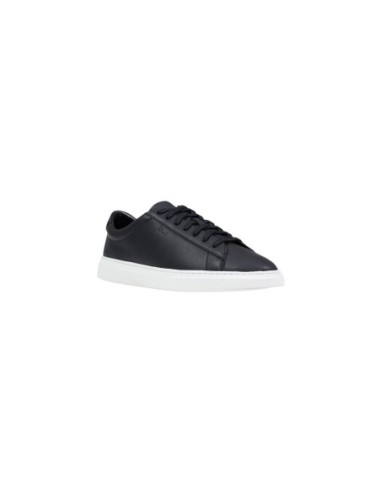 BOSS Baskets homme noires cuir