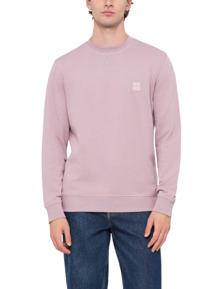 BOSS Sweat homme rose