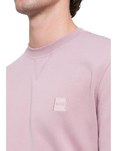 BOSS Sweat homme rose