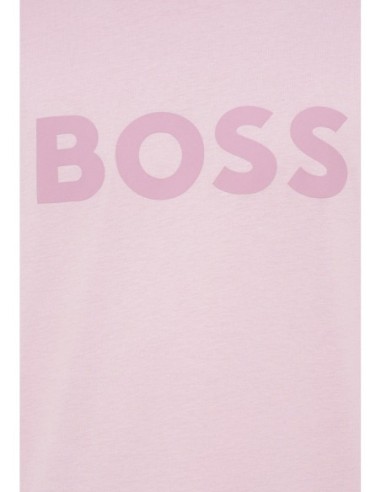 BOSS T-shirt homme rose imprimé