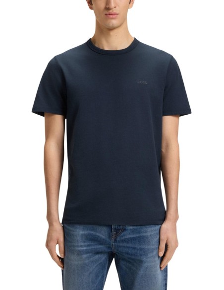 BOSS T-shirt homme bleu