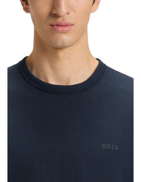 BOSS T-shirt homme bleu