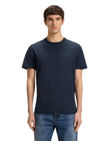 BOSS T-shirt homme bleu