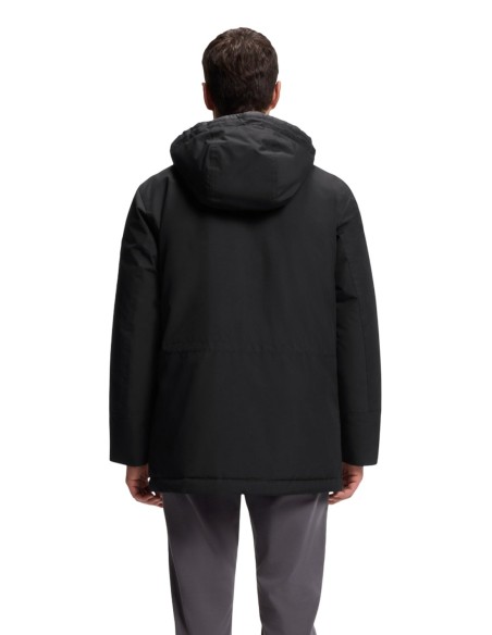 BOSS Veste homme noire capuche