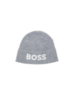 BOSS Bonnet homme gris