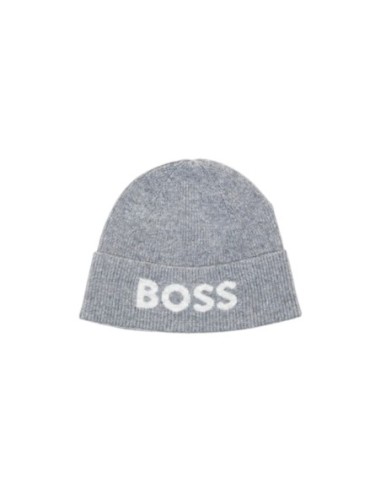 BOSS Bonnet homme gris