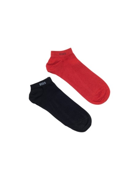 Chaussettes homme rouges BOSS – confort premium stretch