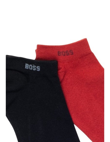 Chaussettes homme rouges BOSS – confort premium stretch