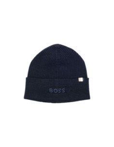 BOSS Bonnet homme bleu
