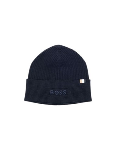 BOSS Bonnet homme bleu