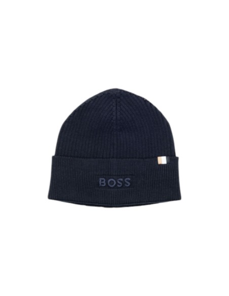 BOSS Bonnet homme bleu