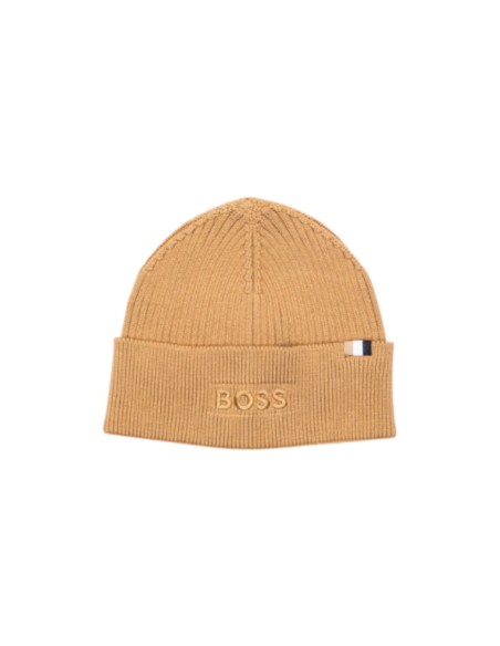 BOSS Bonnet homme beige
