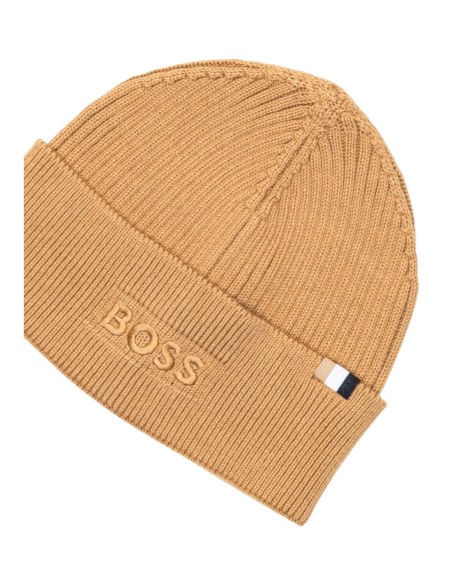 BOSS Bonnet homme beige