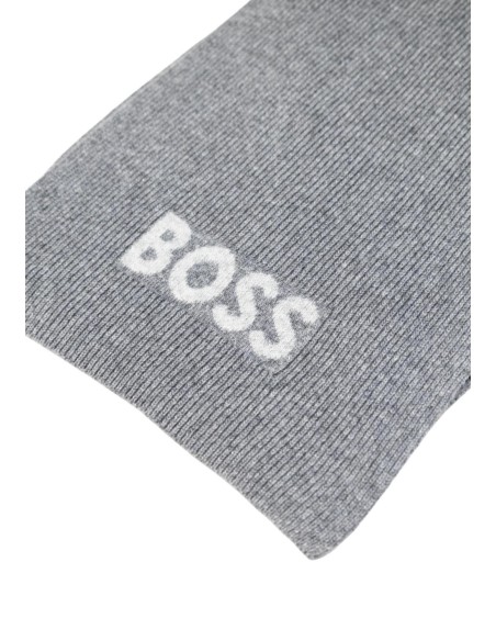 BOSS Écharpe femme grise