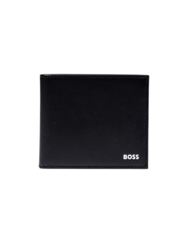 BOSS Portefeuille homme cuir noir