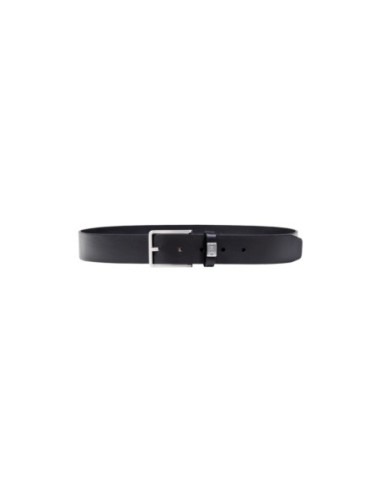 BOSS Ceinture homme cuir noir