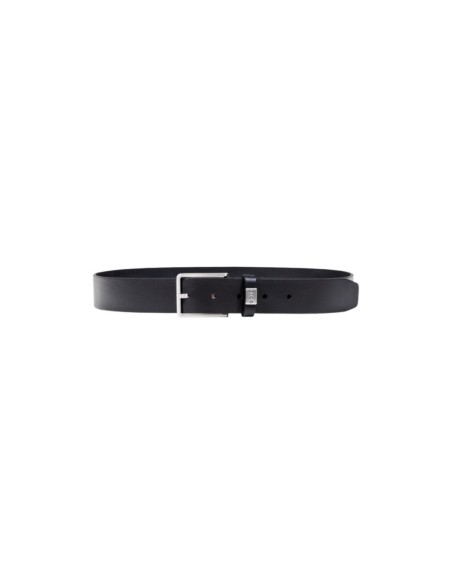 BOSS Ceinture homme cuir noir