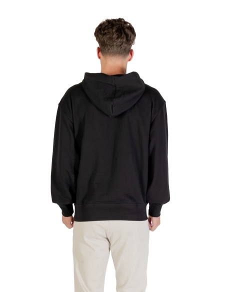 BOSS Sweat homme noir capuche