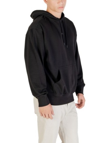 BOSS Sweat homme noir capuche