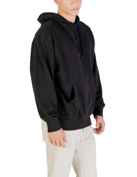 BOSS Sweat homme noir capuche