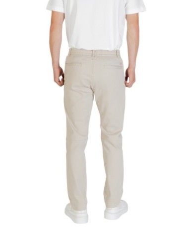 BOSS Pantalon homme beige hiver