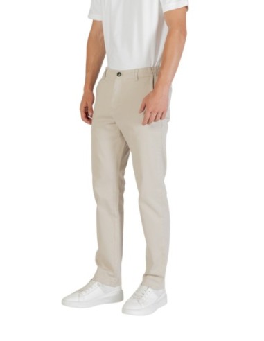 BOSS Pantalon homme beige hiver