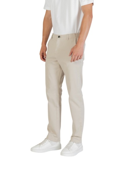 BOSS Pantalon homme beige hiver