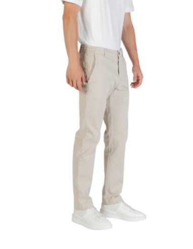 BOSS Pantalon homme beige hiver