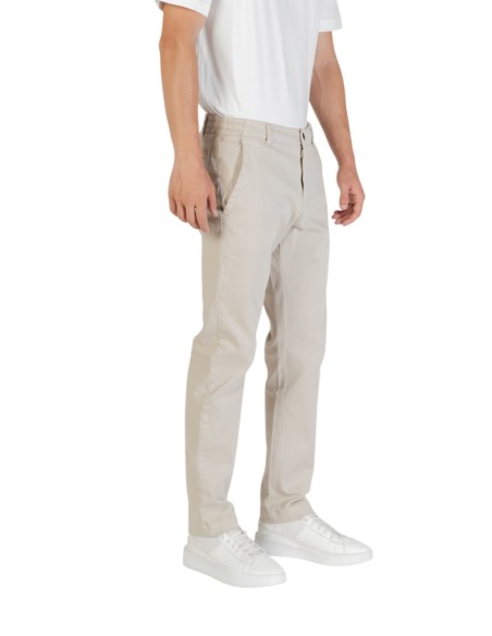 BOSS Pantalon homme beige hiver