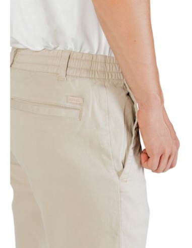 BOSS Pantalon homme beige hiver